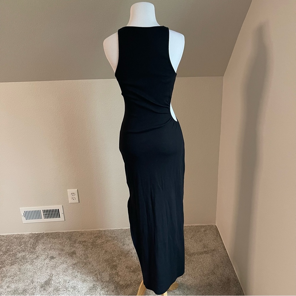 Rasha Ribbed Jersey Cutout Maxi Dress by French Connection - Picture 7 of 11